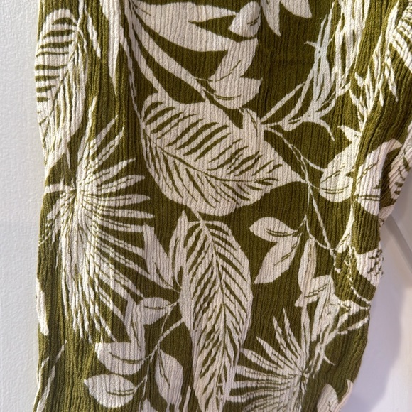 Boho tropical pattern yoga pants - Picture 2 of 5